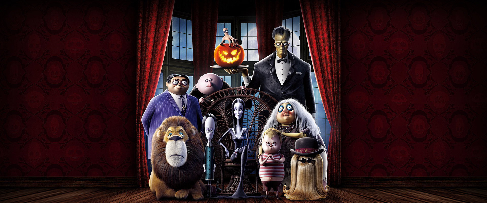 The Addams Family backdrop