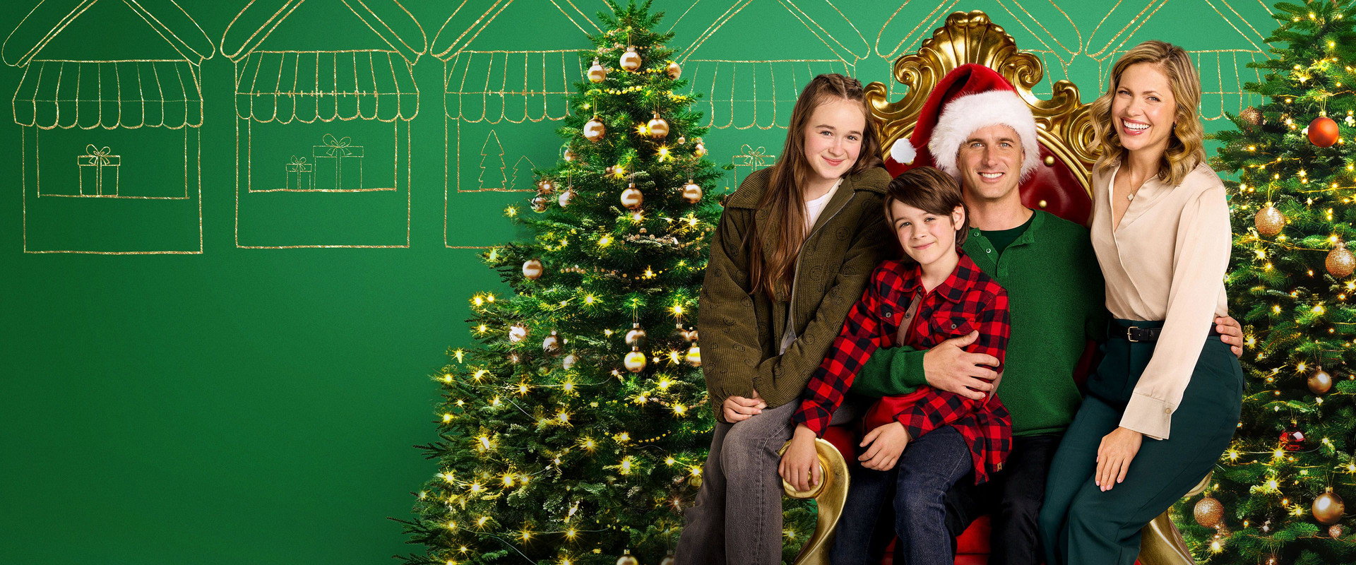 Mr. & Mrs. Christmas backdrop
