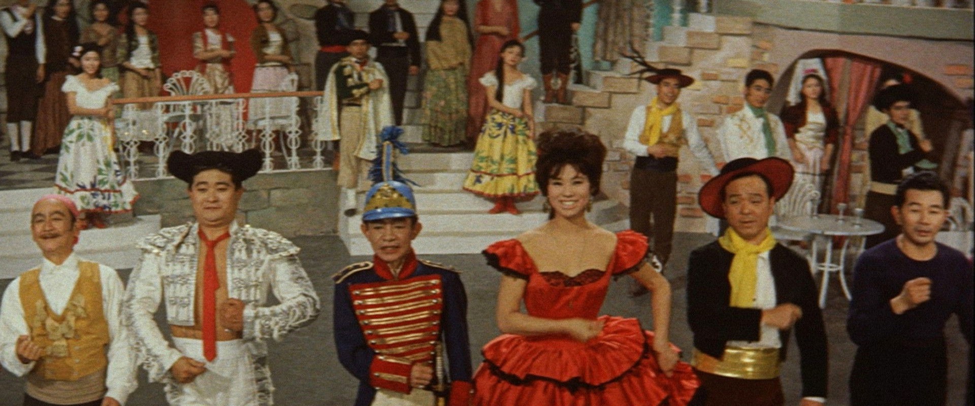 The Dangoro Party in the Sky backdrop