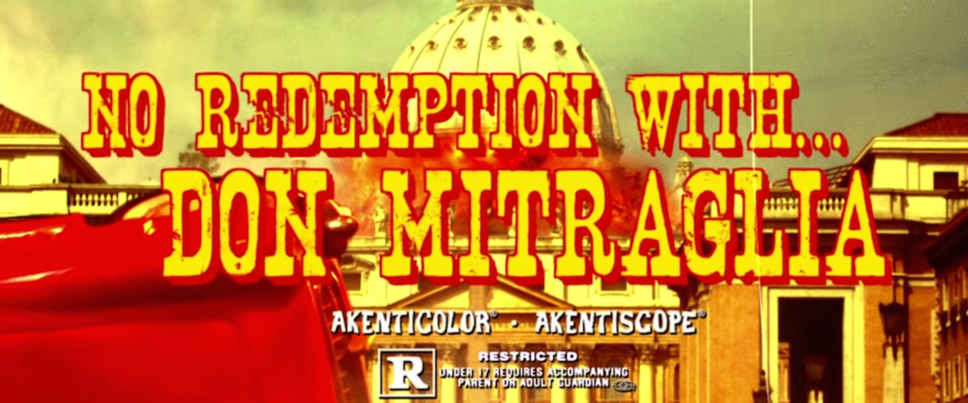 No Redemption With... Don Mitraglia backdrop