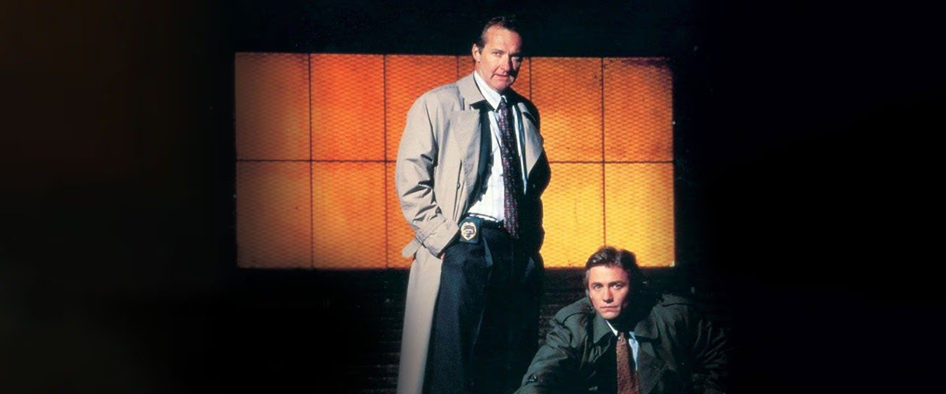Ed McBain's 87th Precinct: Lightning backdrop