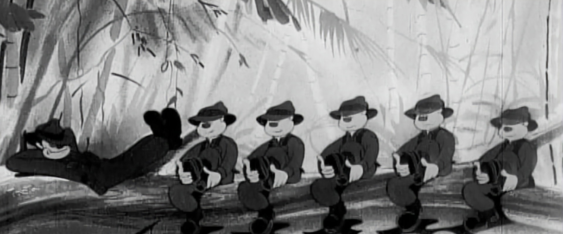 6 Little Jungle Boys backdrop