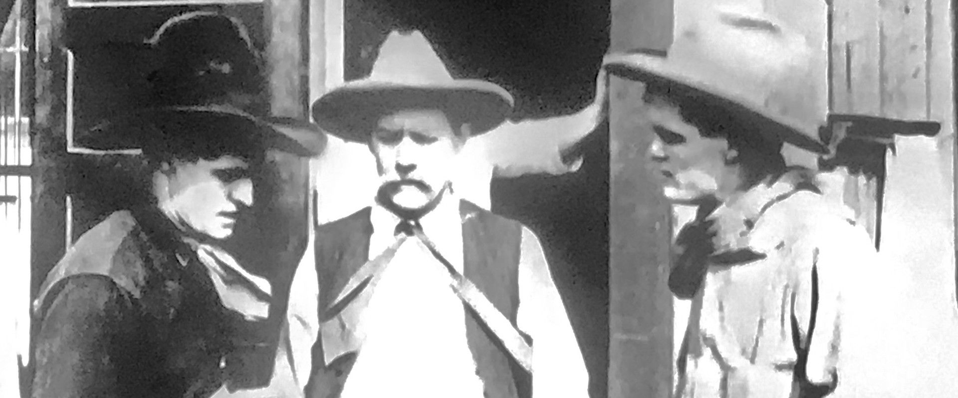 Roping a Bride backdrop