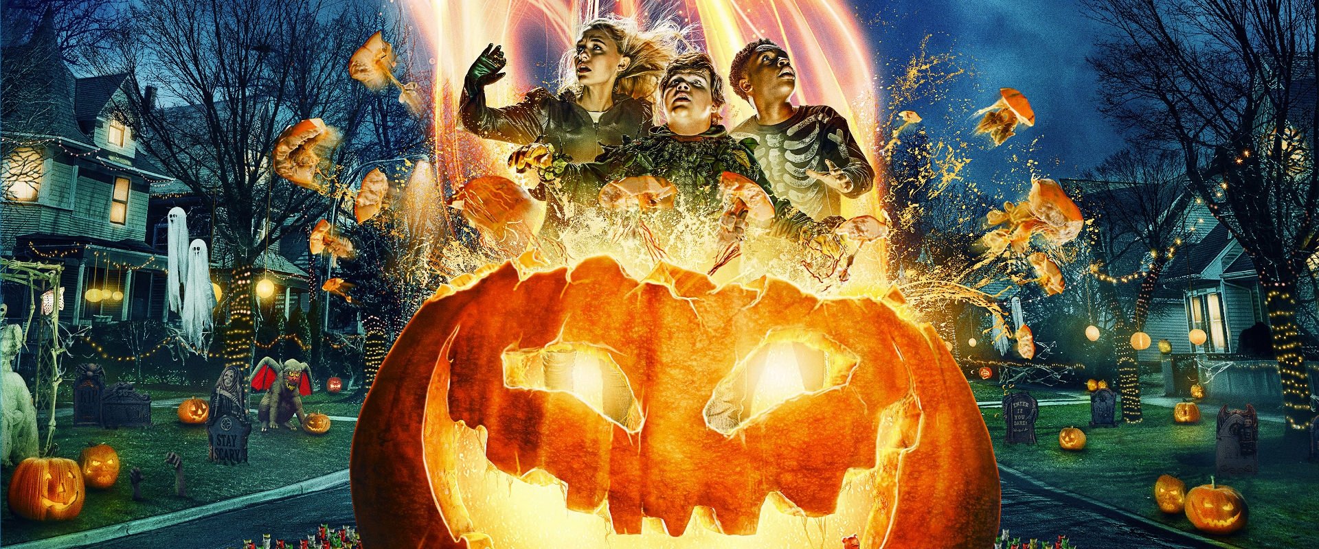 Goosebumps 2: Haunted Halloween backdrop