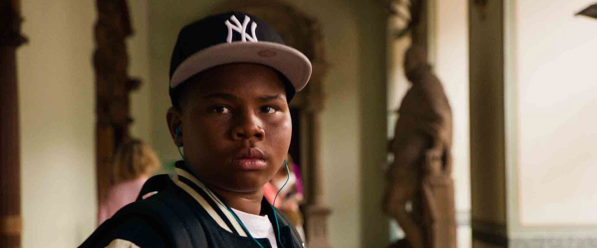 Morris from America backdrop