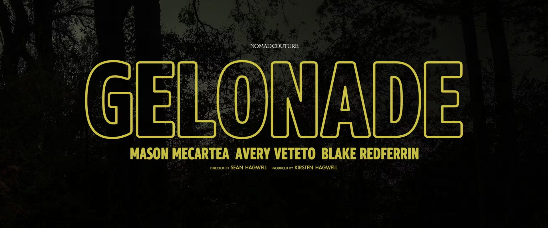 Gelonade backdrop