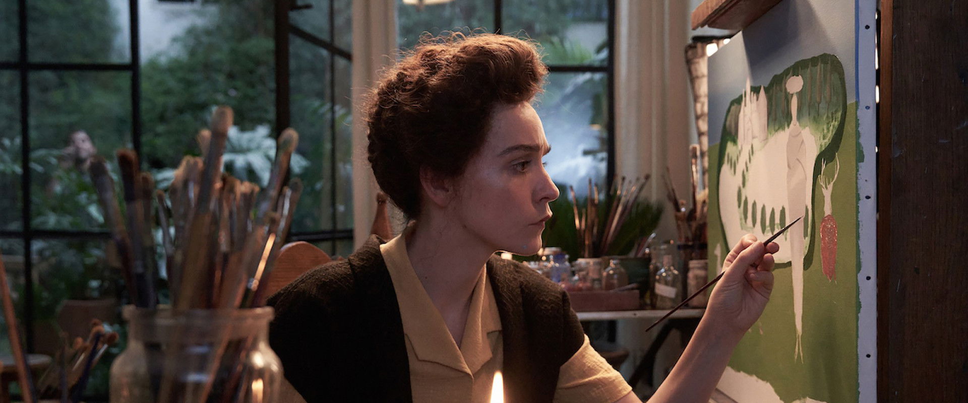 Leonora in the Morning Light backdrop