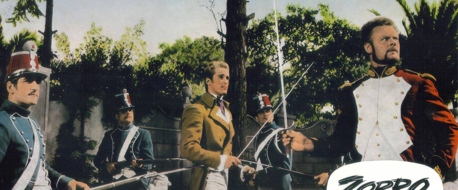 Sign of Zorro backdrop