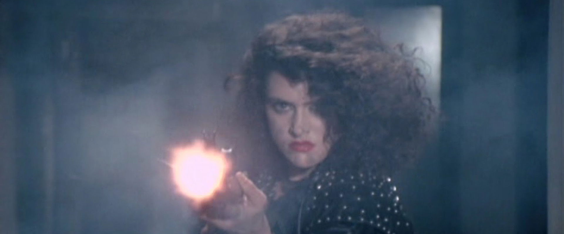 Lady Terminator backdrop