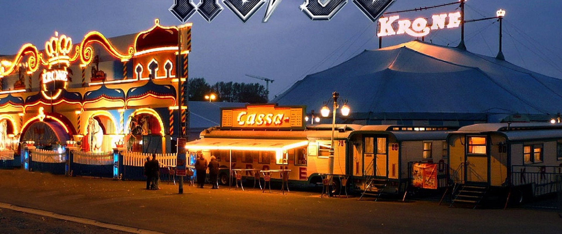 AC/DC Live At The Circus Krone backdrop