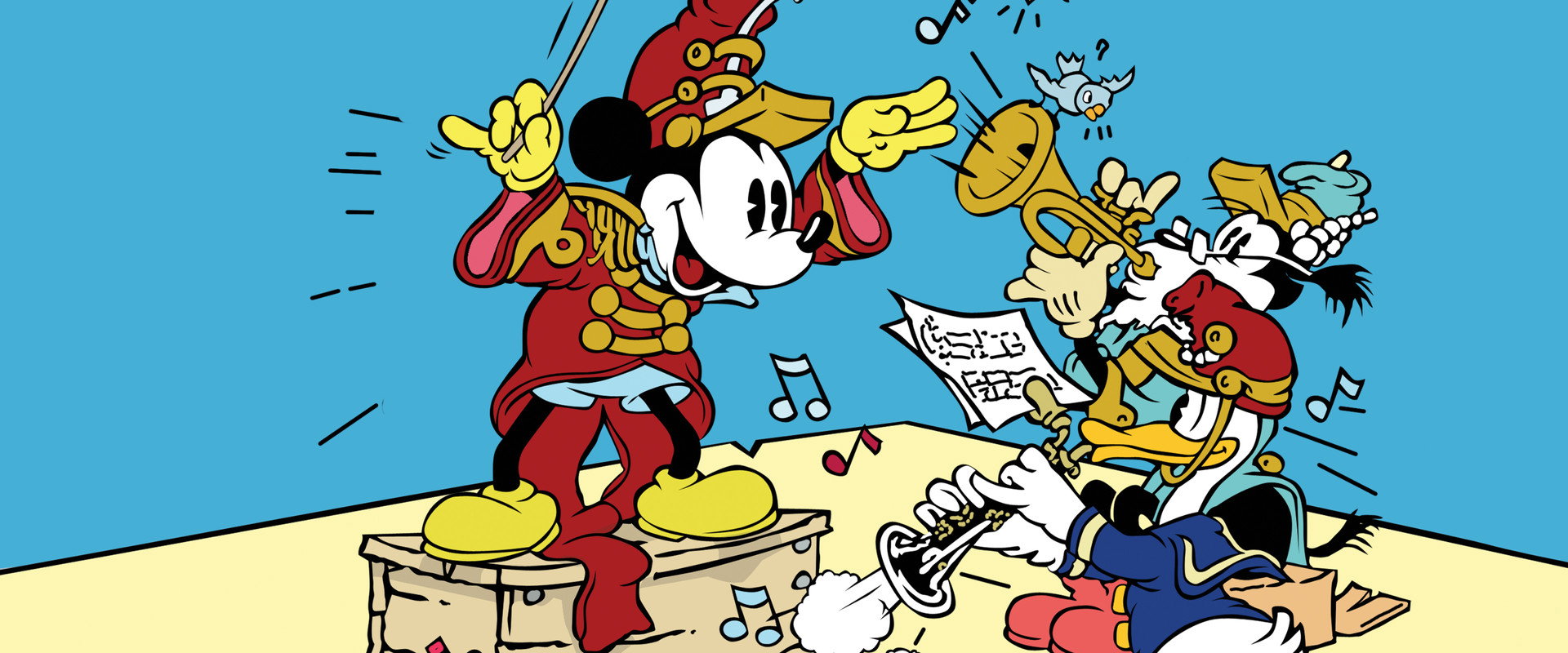 The Band Concert backdrop