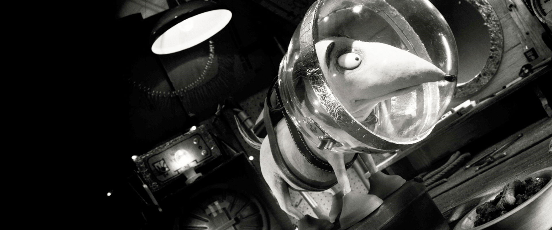 Captain Sparky vs. The Flying Saucers backdrop