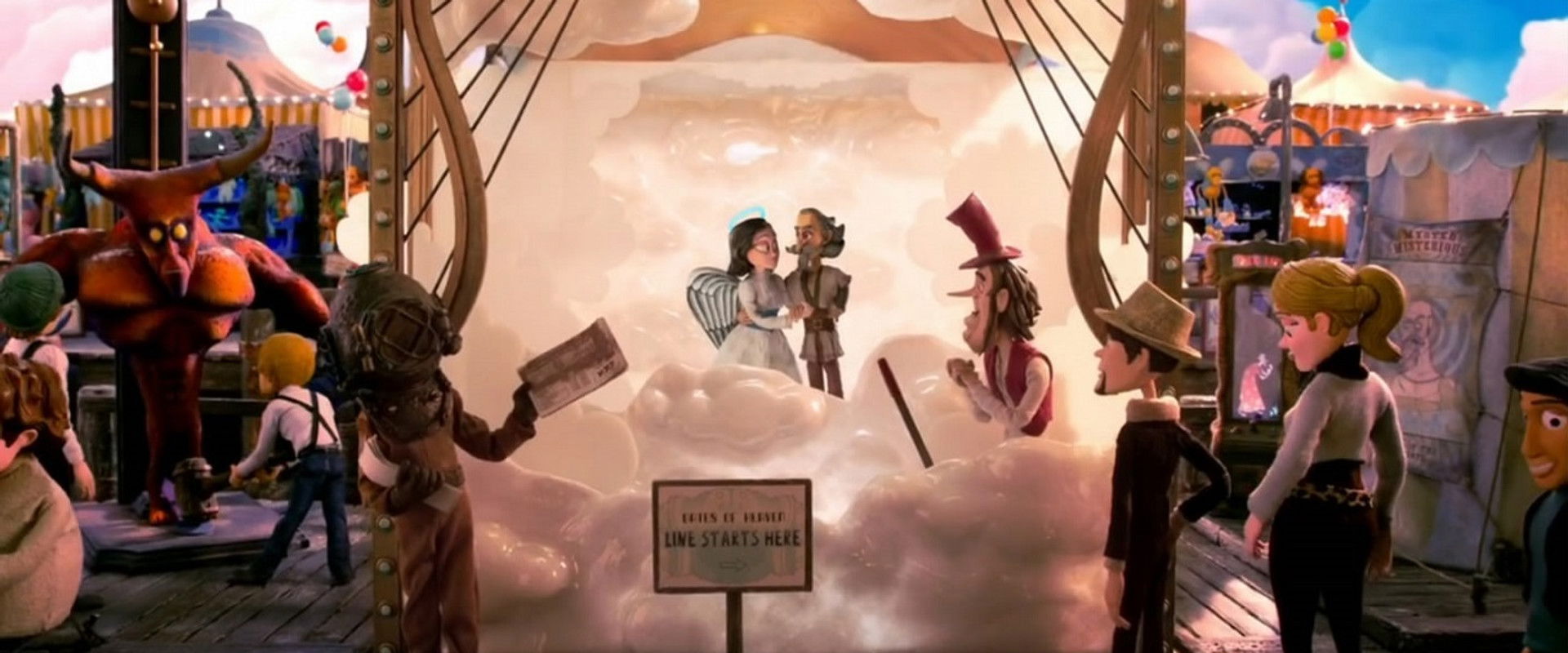 Hell and Back backdrop