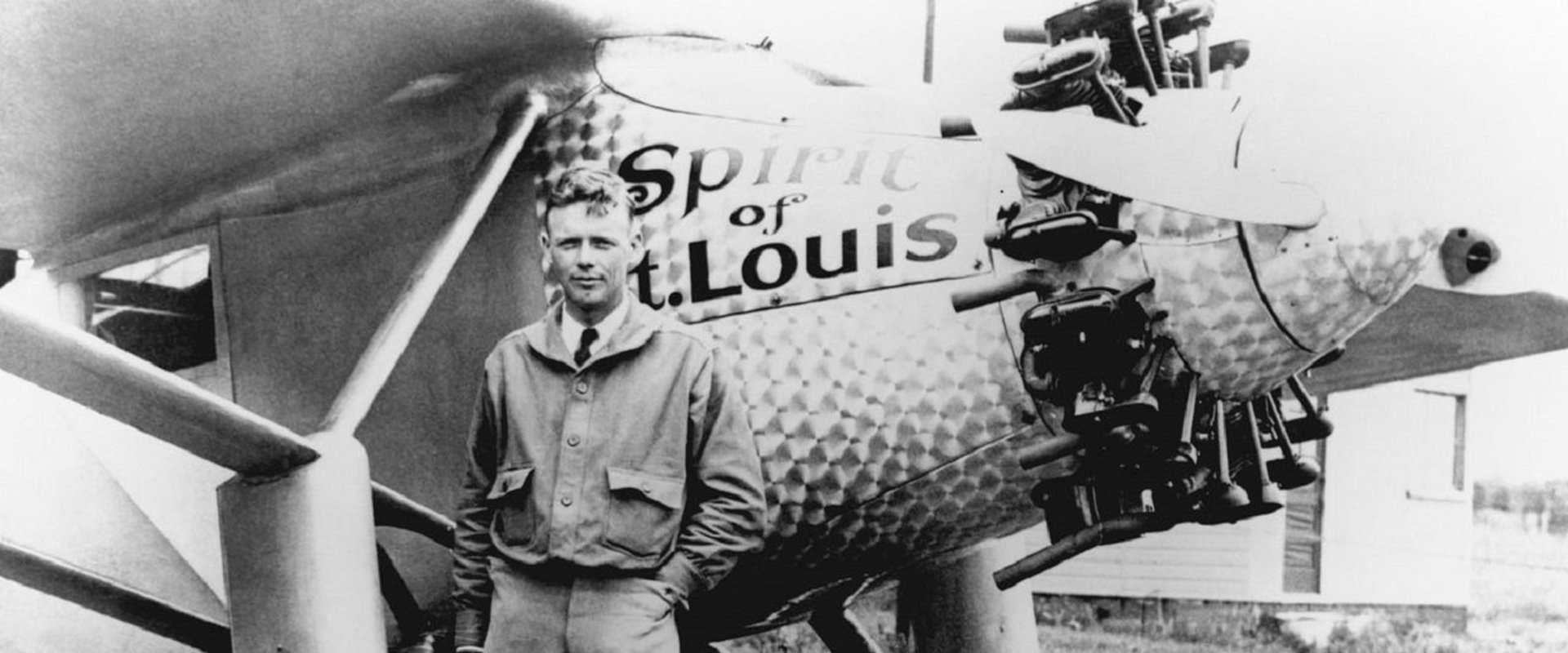 Charles Lindbergh in Colour