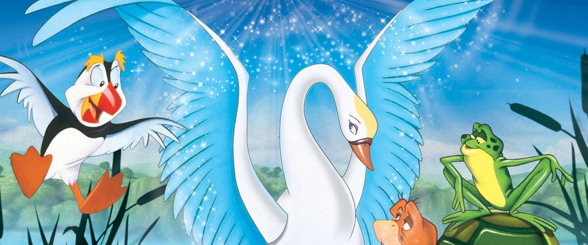 The Swan Princess backdrop