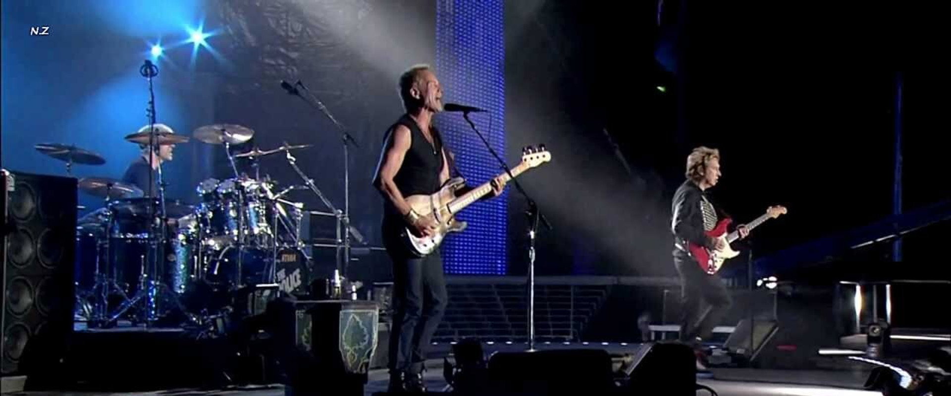 The Police - Live '79 at Hatfield Polytechnic backdrop