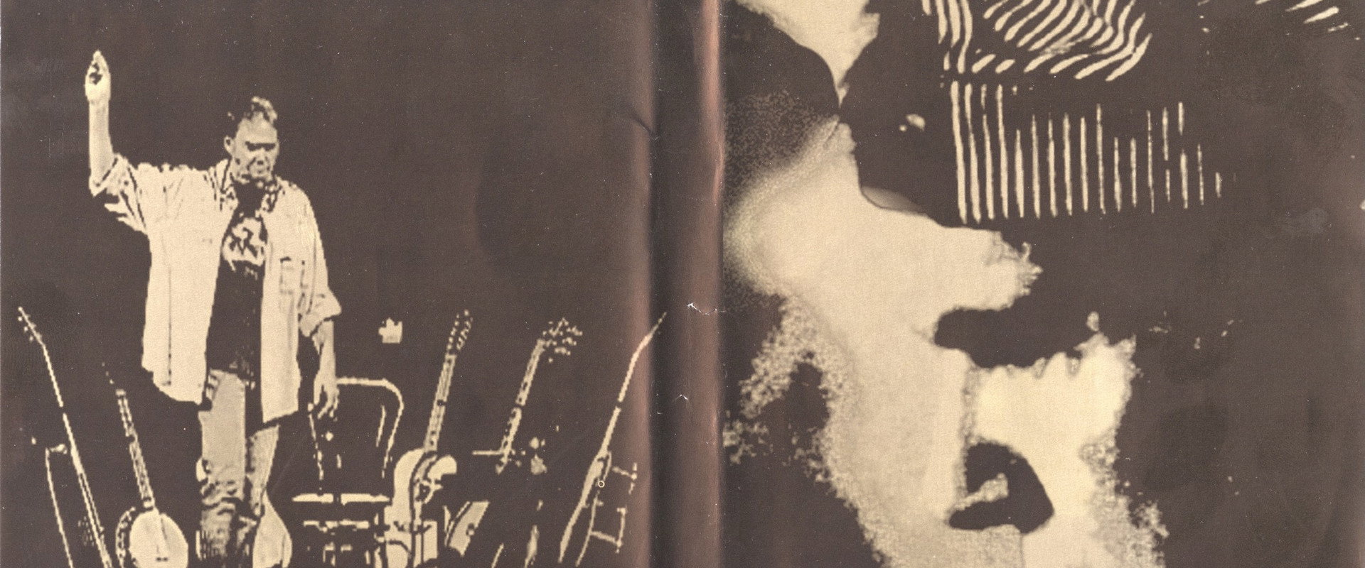 Neil Young: Silver & Gold backdrop