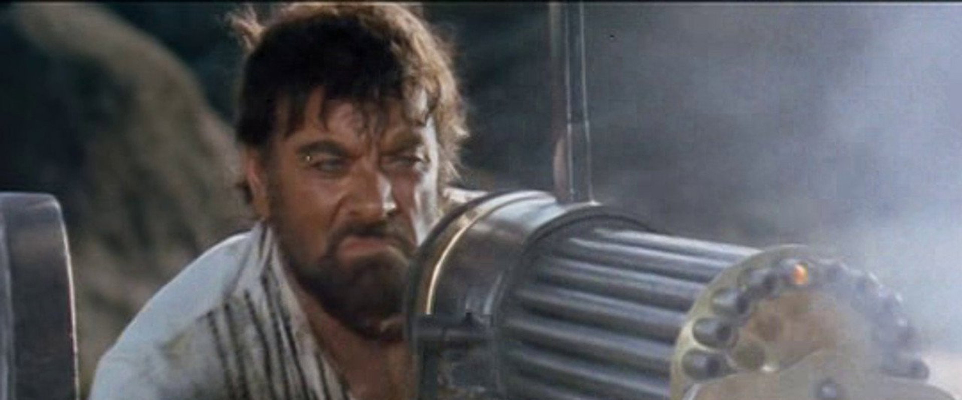 Gatling Gun backdrop