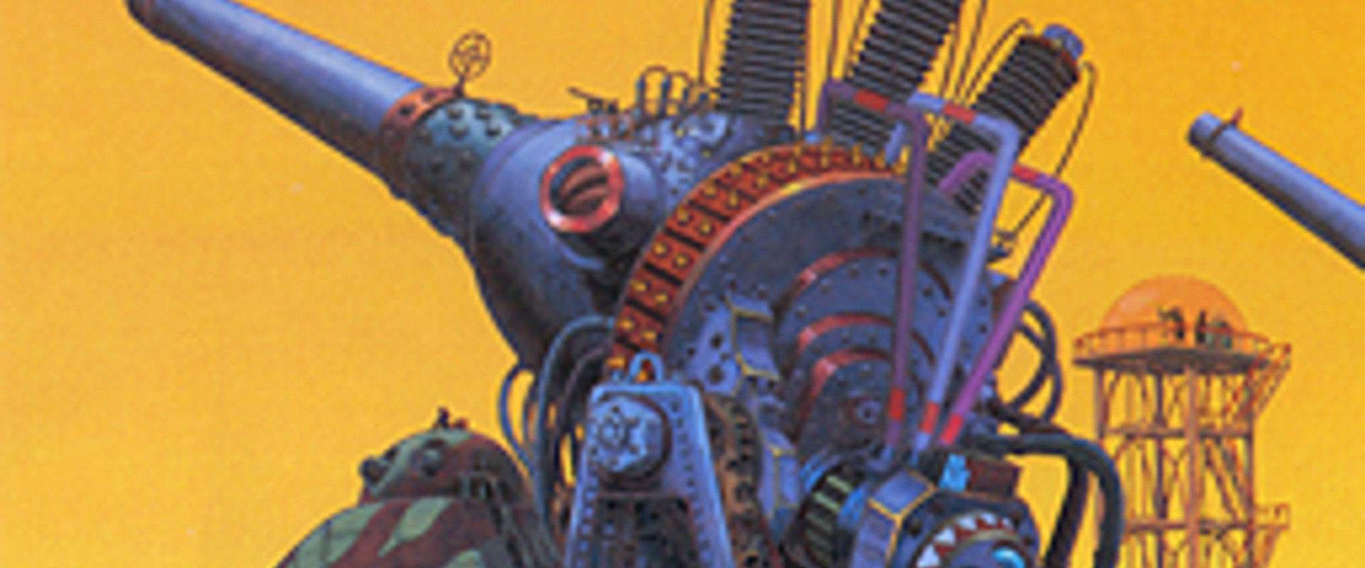 The Invention of Imaginary Machines of Destruction backdrop