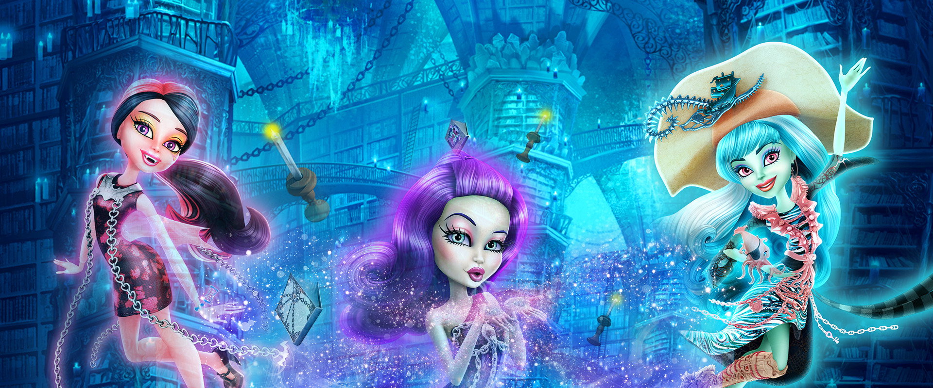 Monster High: Haunted backdrop
