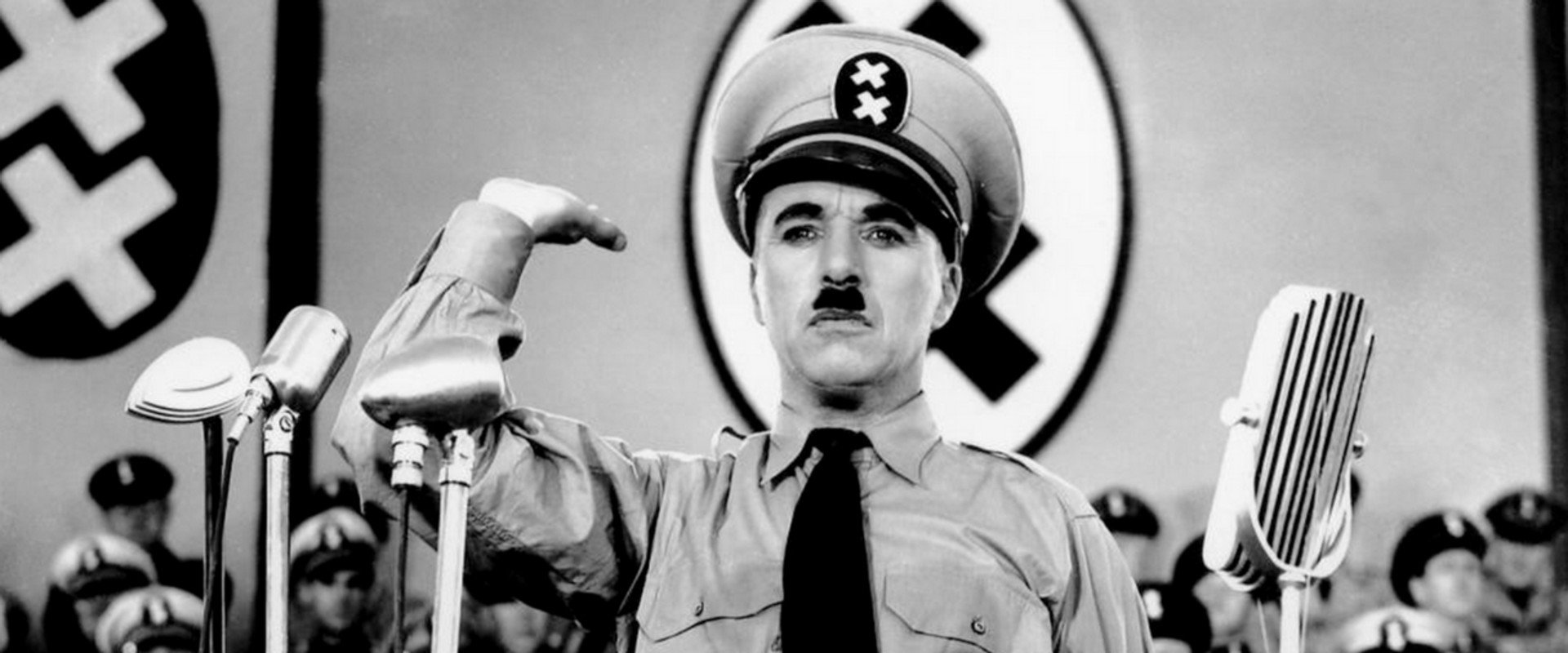 The Tramp and the Dictator backdrop