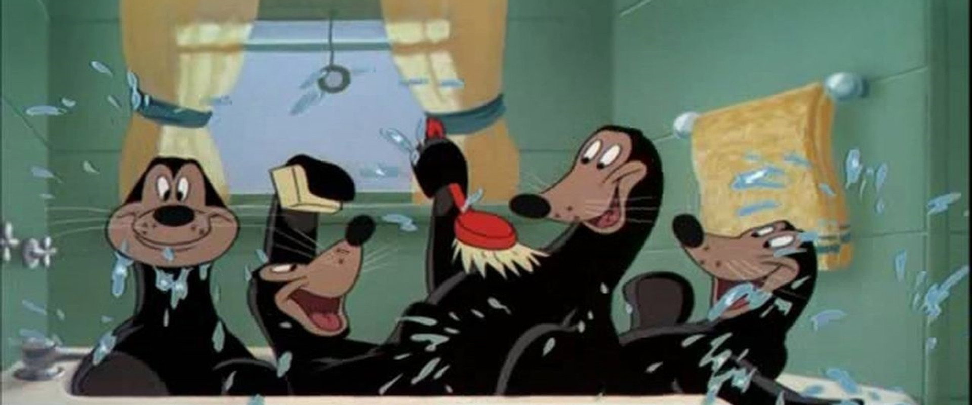 Mickey and the Seal backdrop