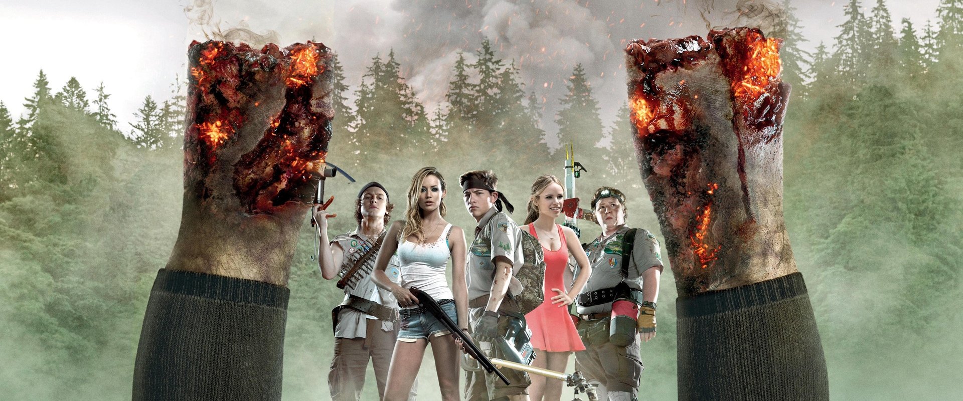 Scouts Guide to the Zombie Apocalypse backdrop