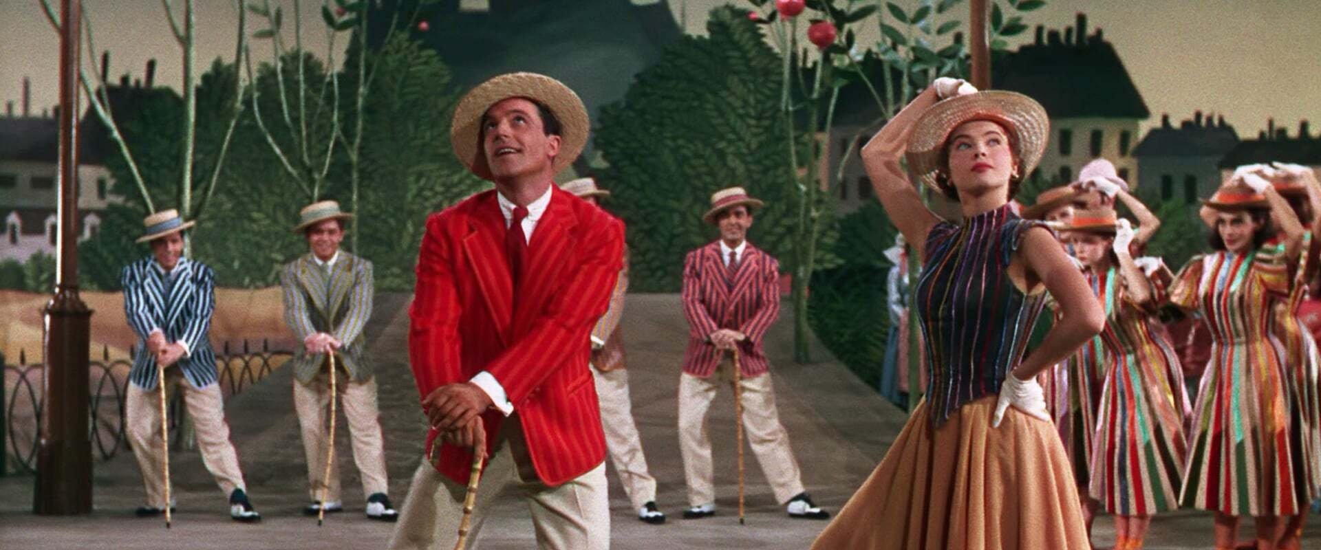 An American in Paris backdrop