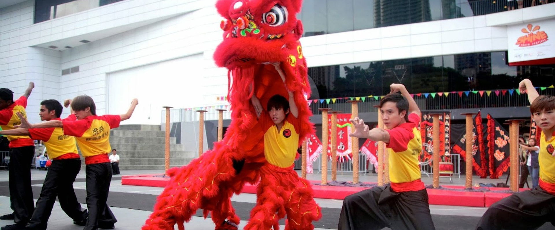 The Lion Men backdrop