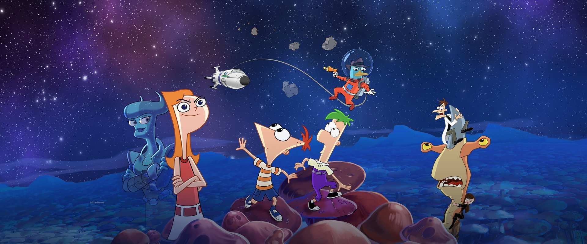 Phineas and Ferb the Movie: Candace Against the Universe backdrop