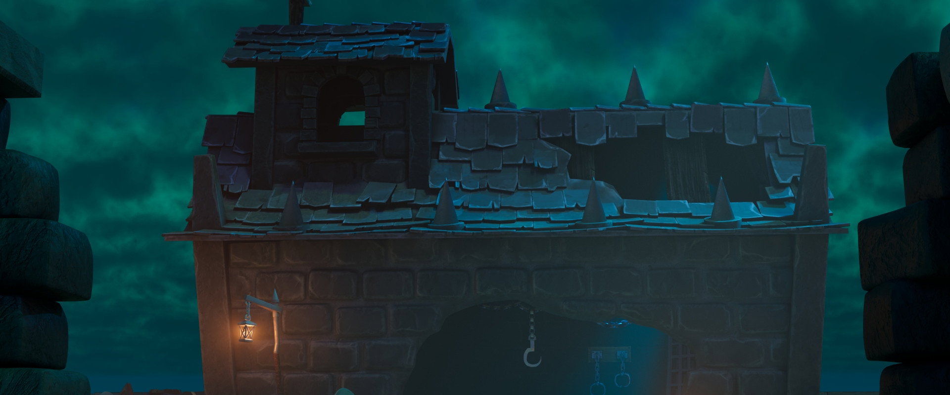 Back to Bones backdrop