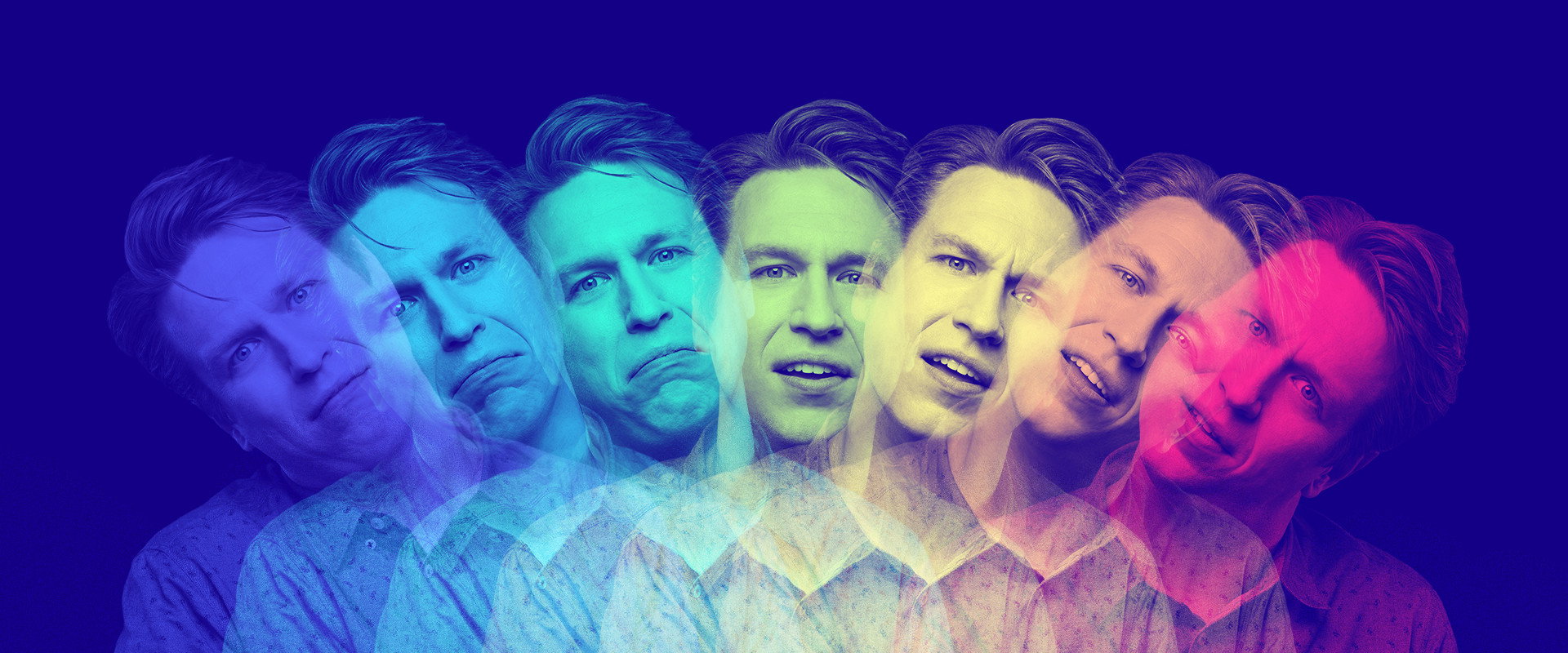 Pete Holmes: Dirty Clean backdrop