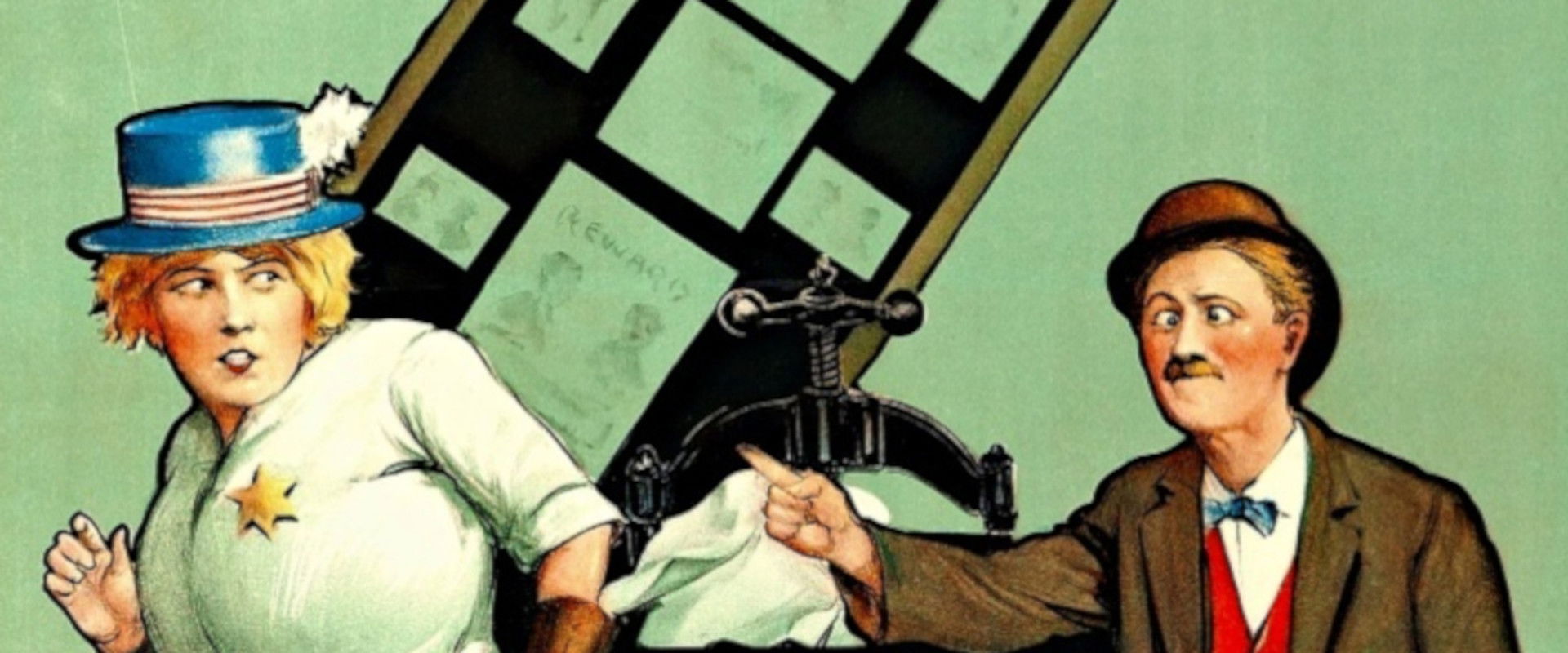 Sheriff Nell's Tussle backdrop