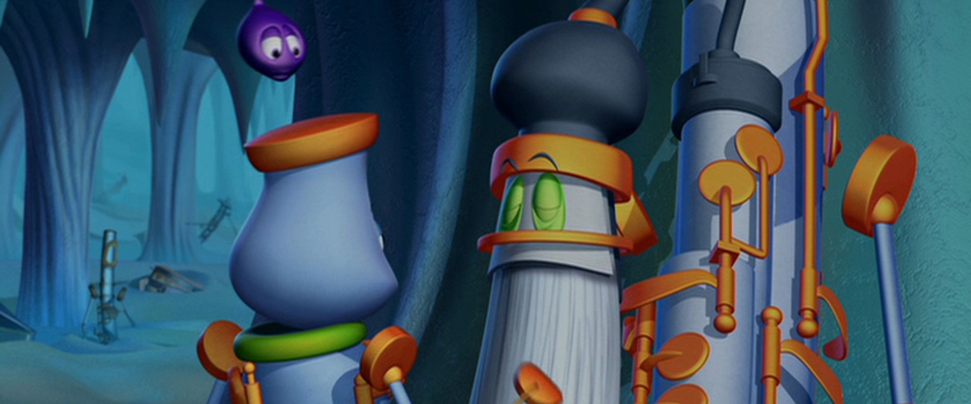 Dizzy & Bop's Big Adventure: The Great Music Caper backdrop