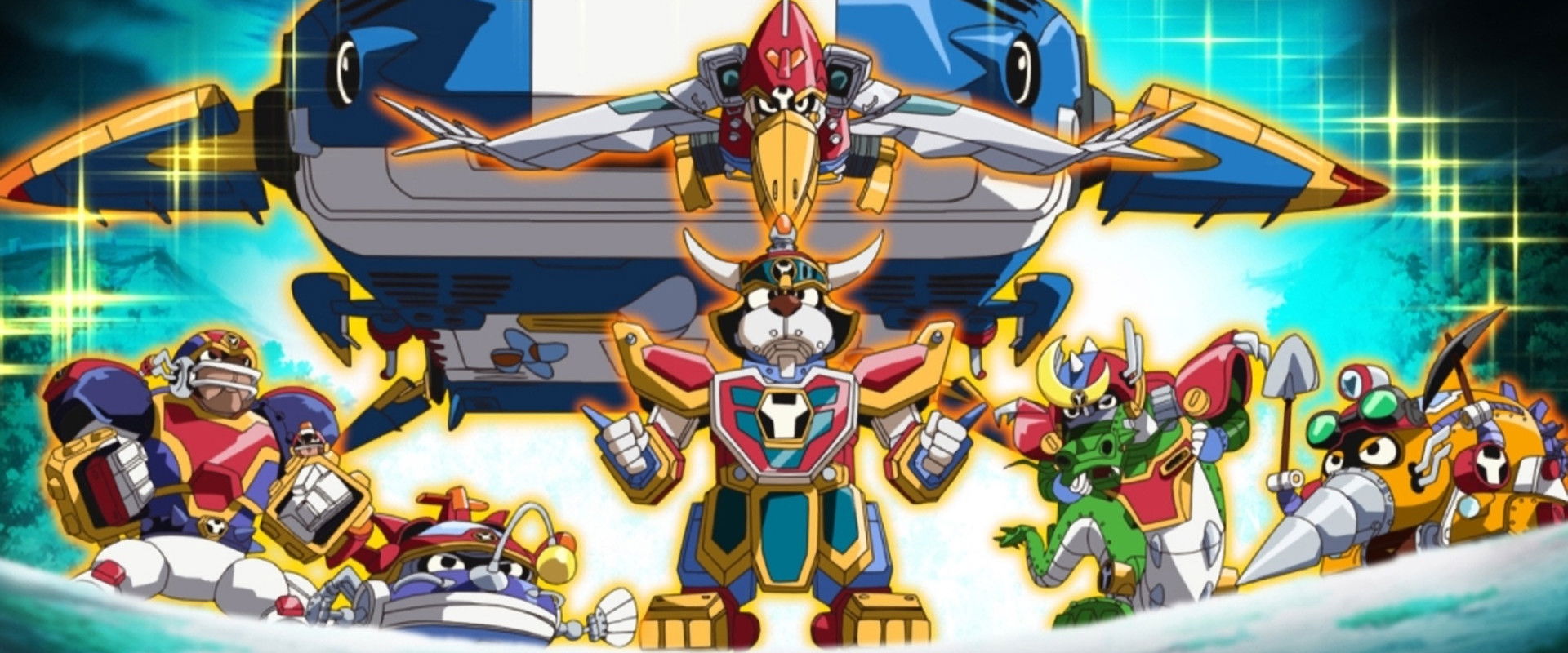 Yatterman: All New YatterMechas Assembled! Great Decisive Battle in the Toy Kingdom! backdrop