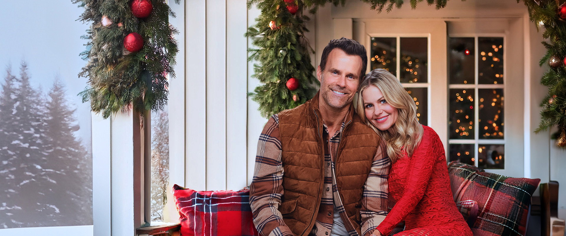 Home Sweet Christmas backdrop