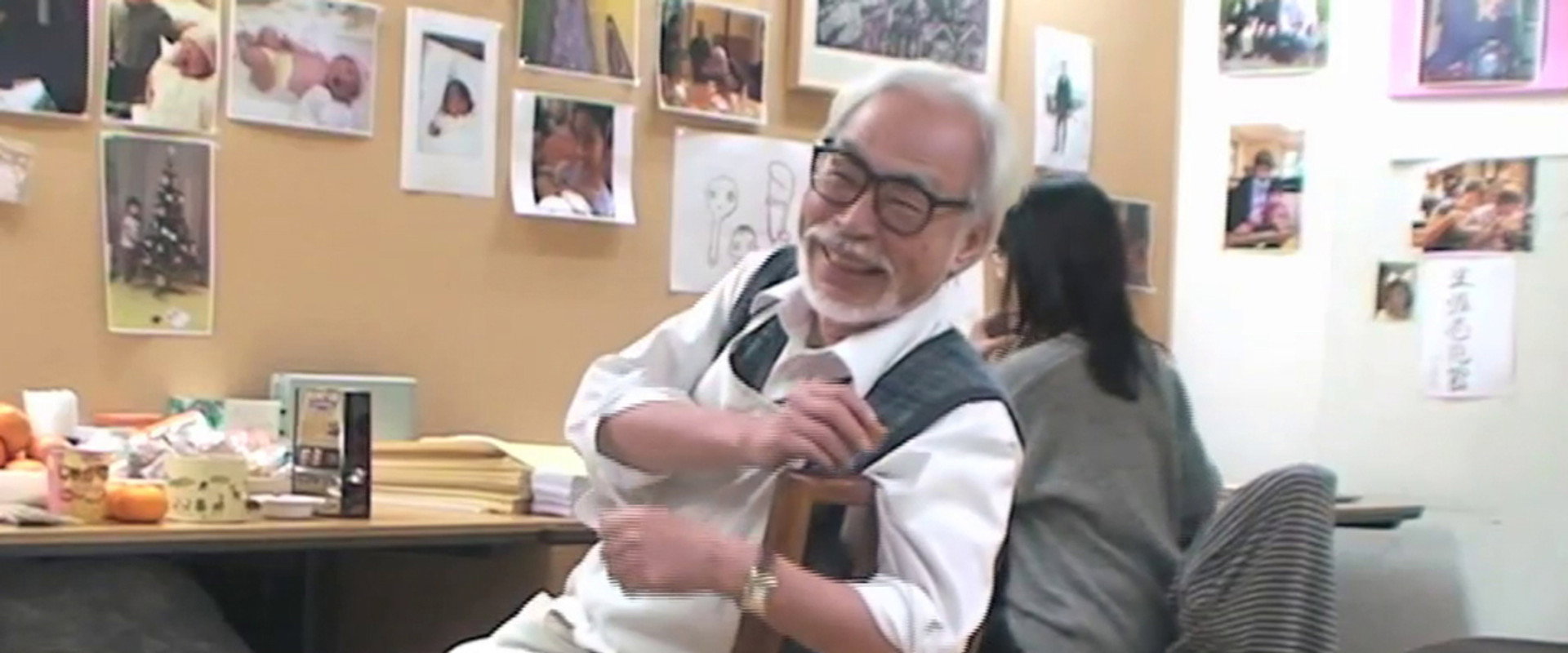 Never-Ending Man: Hayao Miyazaki backdrop