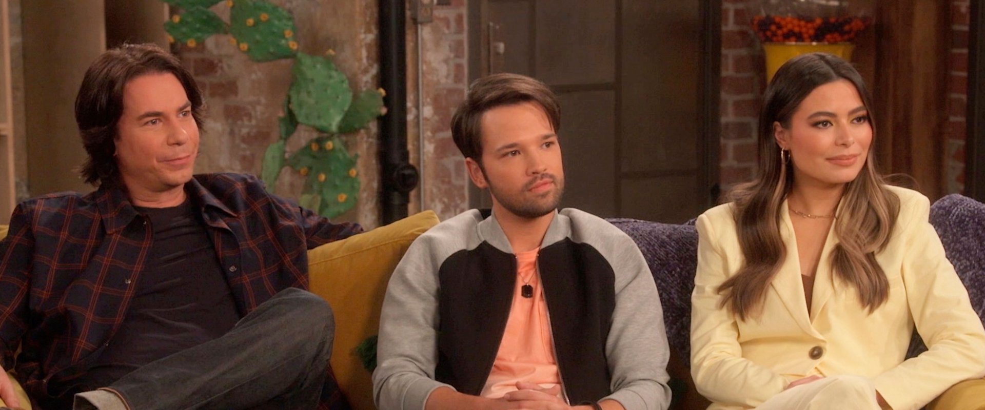 The iCarly Reunion backdrop
