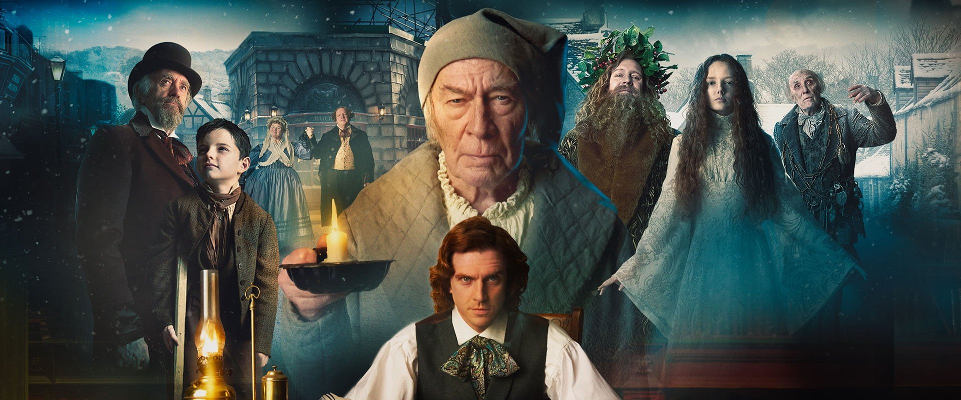 The Man Who Invented Christmas backdrop