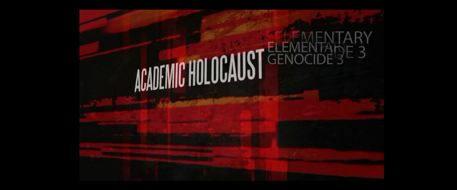 Elementary Genocide 3 backdrop