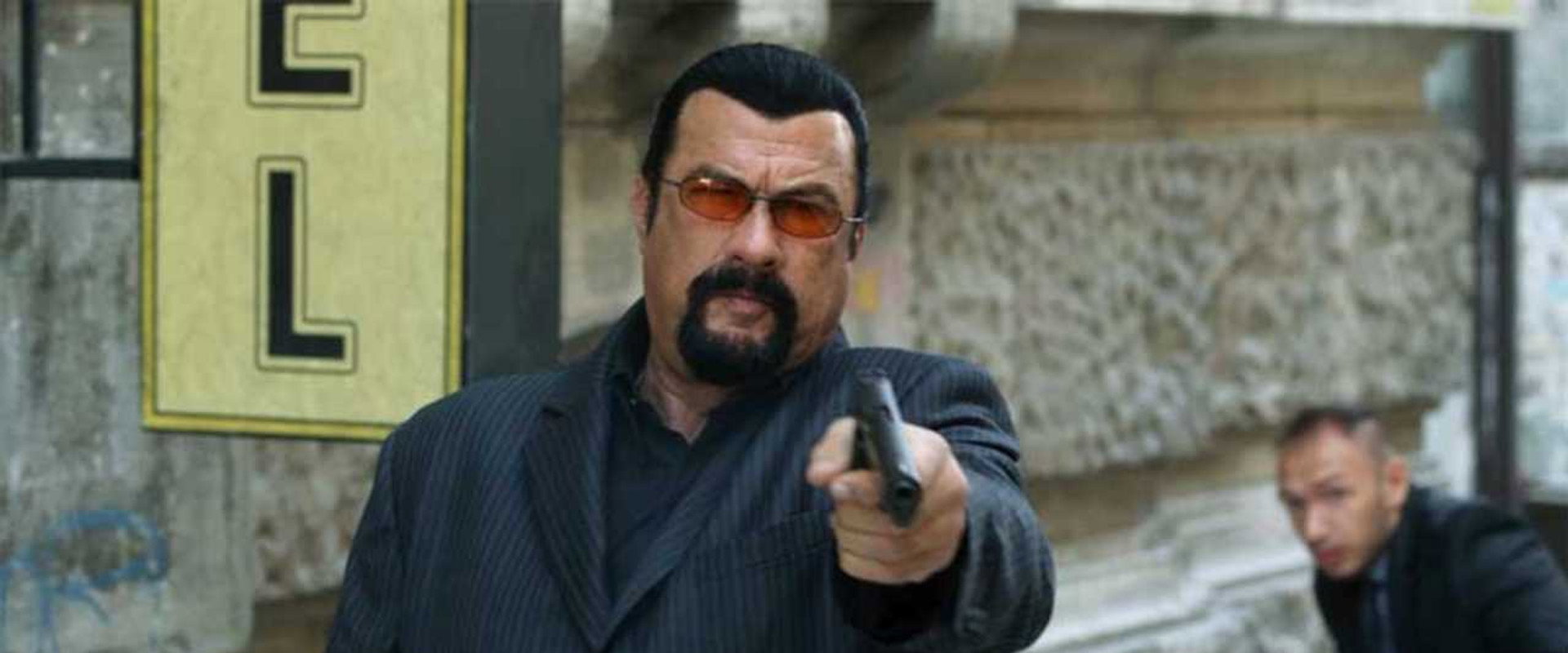 End of a Gun backdrop