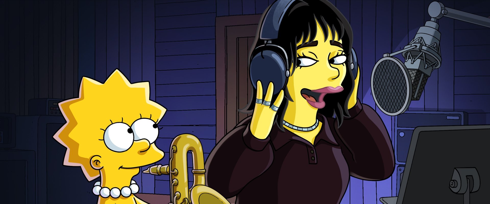 When Billie Met Lisa backdrop
