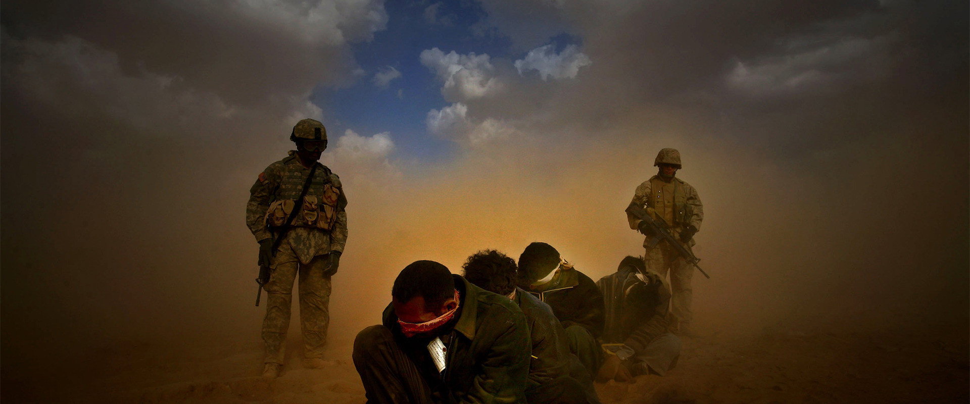 Taxi to the Dark Side backdrop