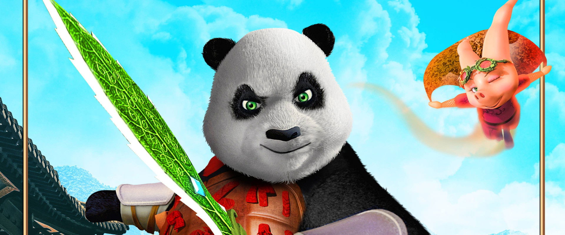 The Adventures of Panda Warrior backdrop