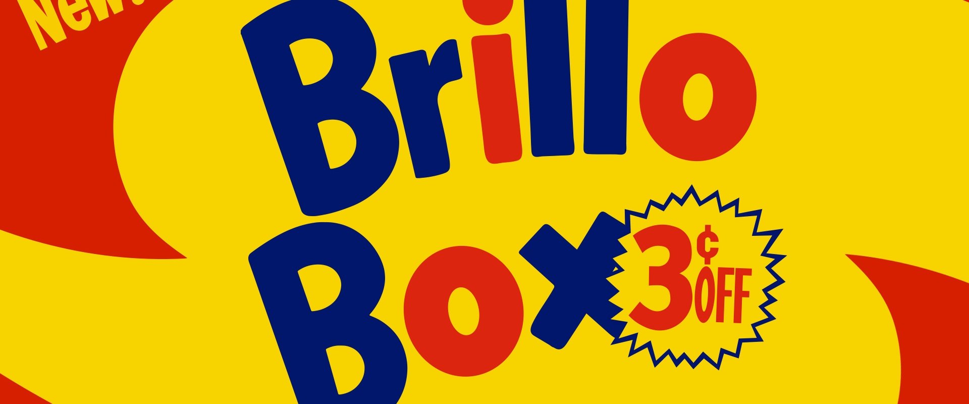 Brillo Box (3¢ off) backdrop