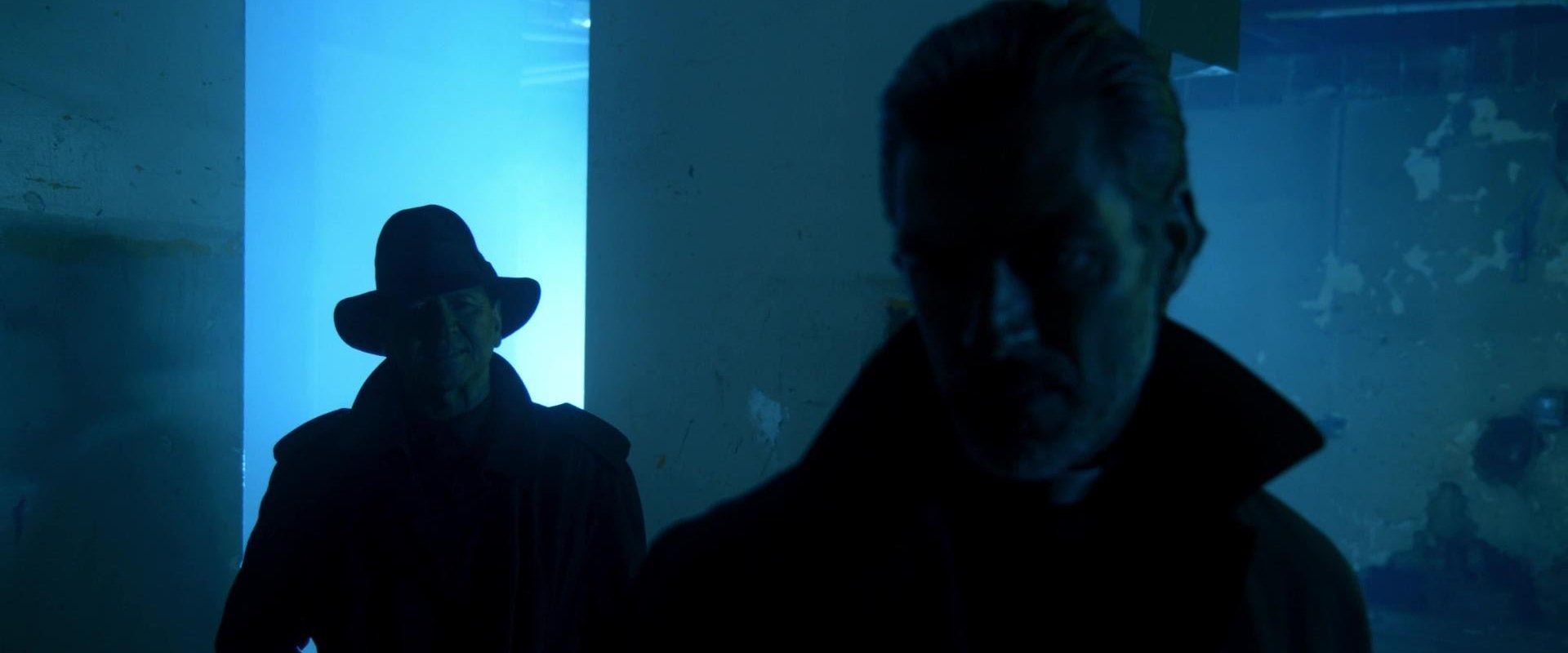 Ominous backdrop