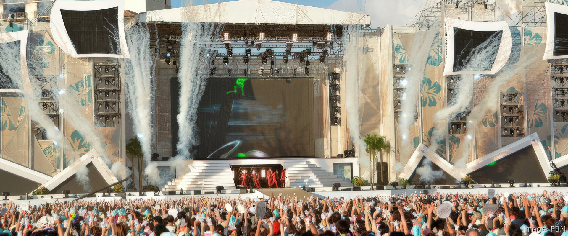 ARASHI BLAST in Hawaii backdrop