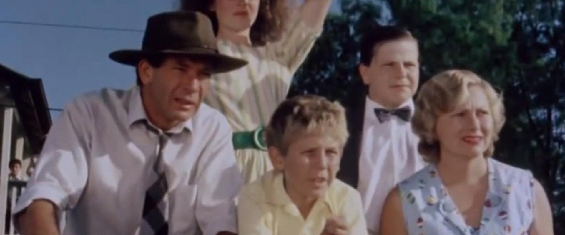 Bush Christmas backdrop