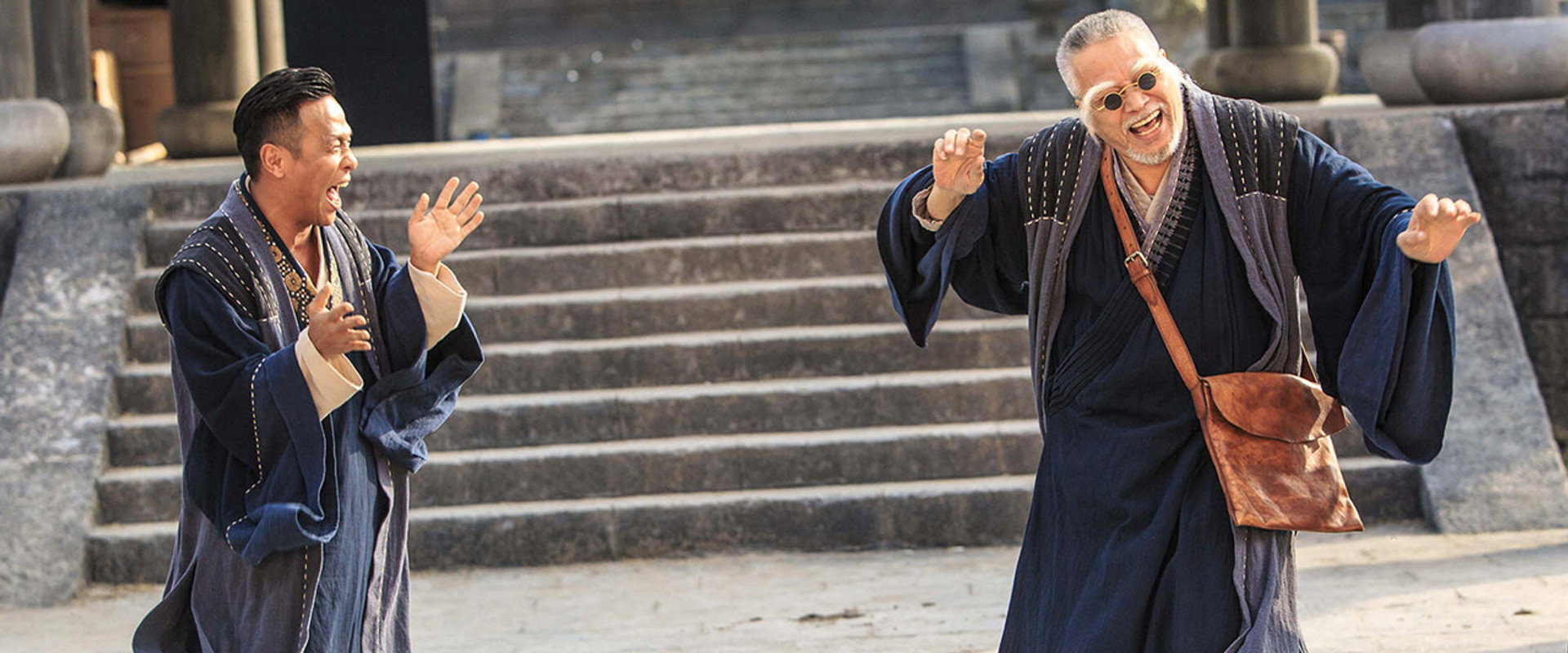 Oolong Courtyard: Kung Fu School backdrop