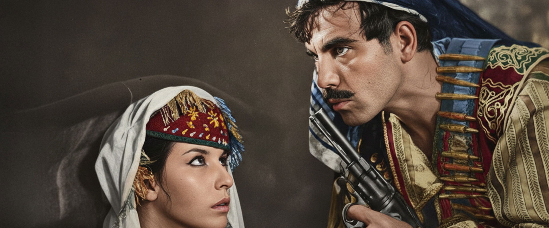 The Charming Bandit backdrop